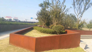 南靖耐候钢挡土墙